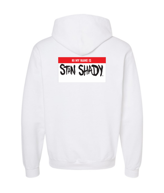 Stan Shady - Hi My Name Is (2 Sided) - White Hoodie
