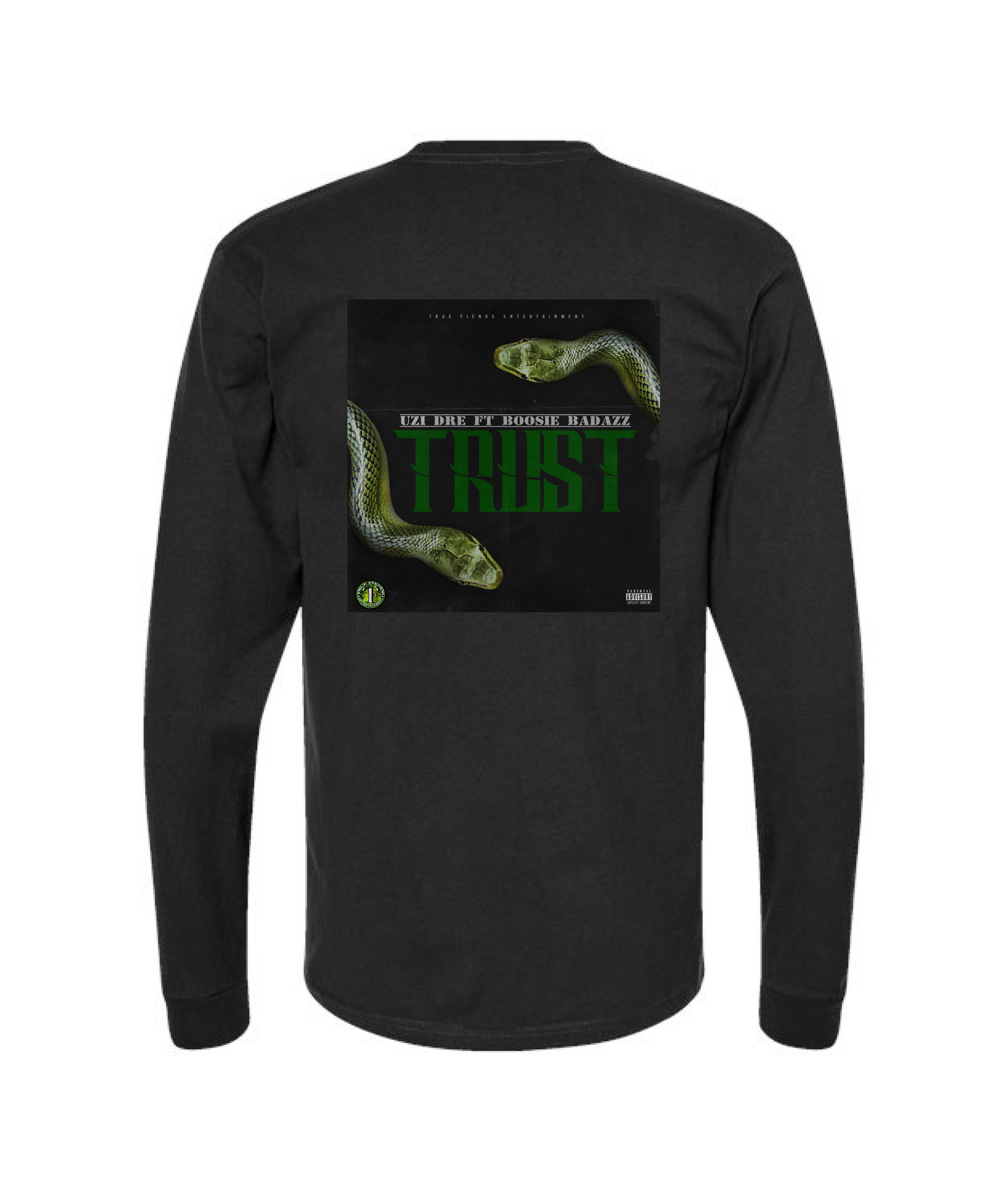 True Fiends - TRUST - Black Long Sleeve T