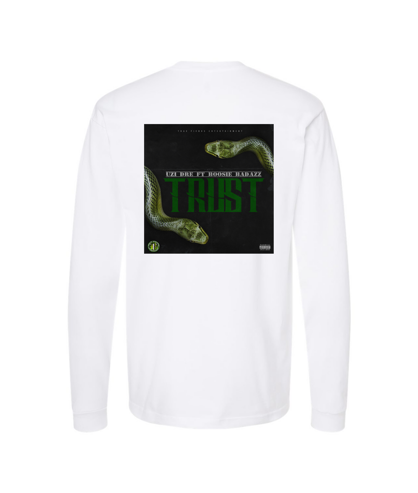 True Fiends - TRUST - White Long Sleeve T