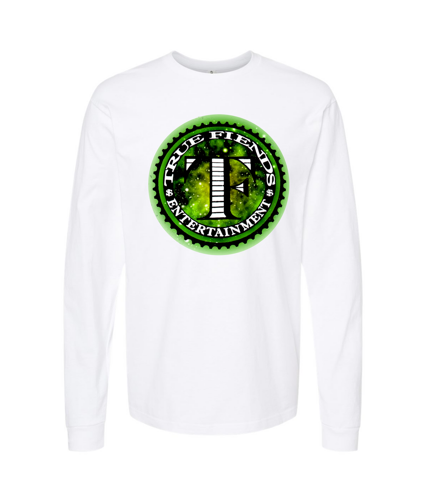 True Fiends - TRUST - White Long Sleeve T