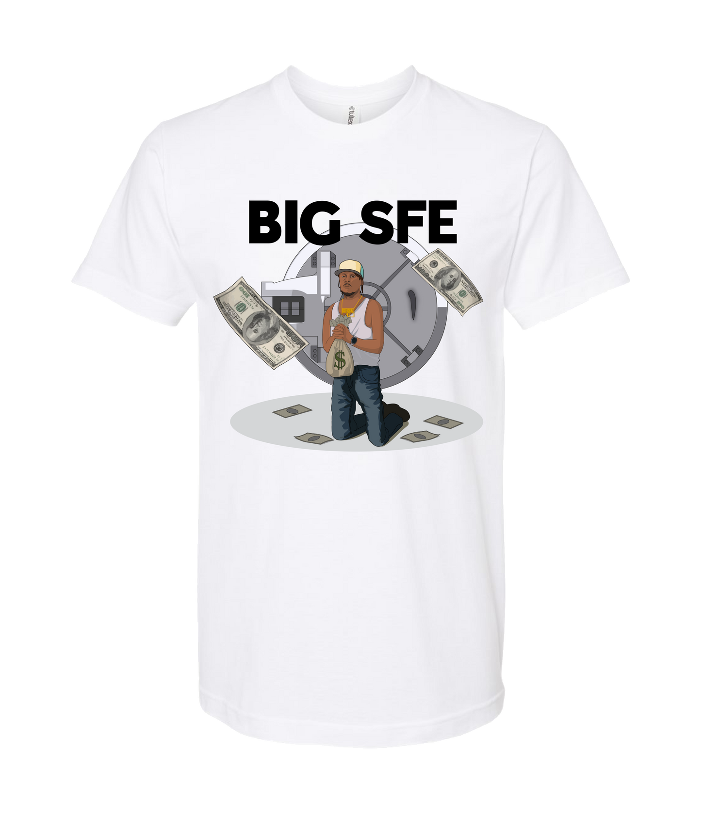 Thomas/Sfe_tdoug - BIG SFE - White T Shirt