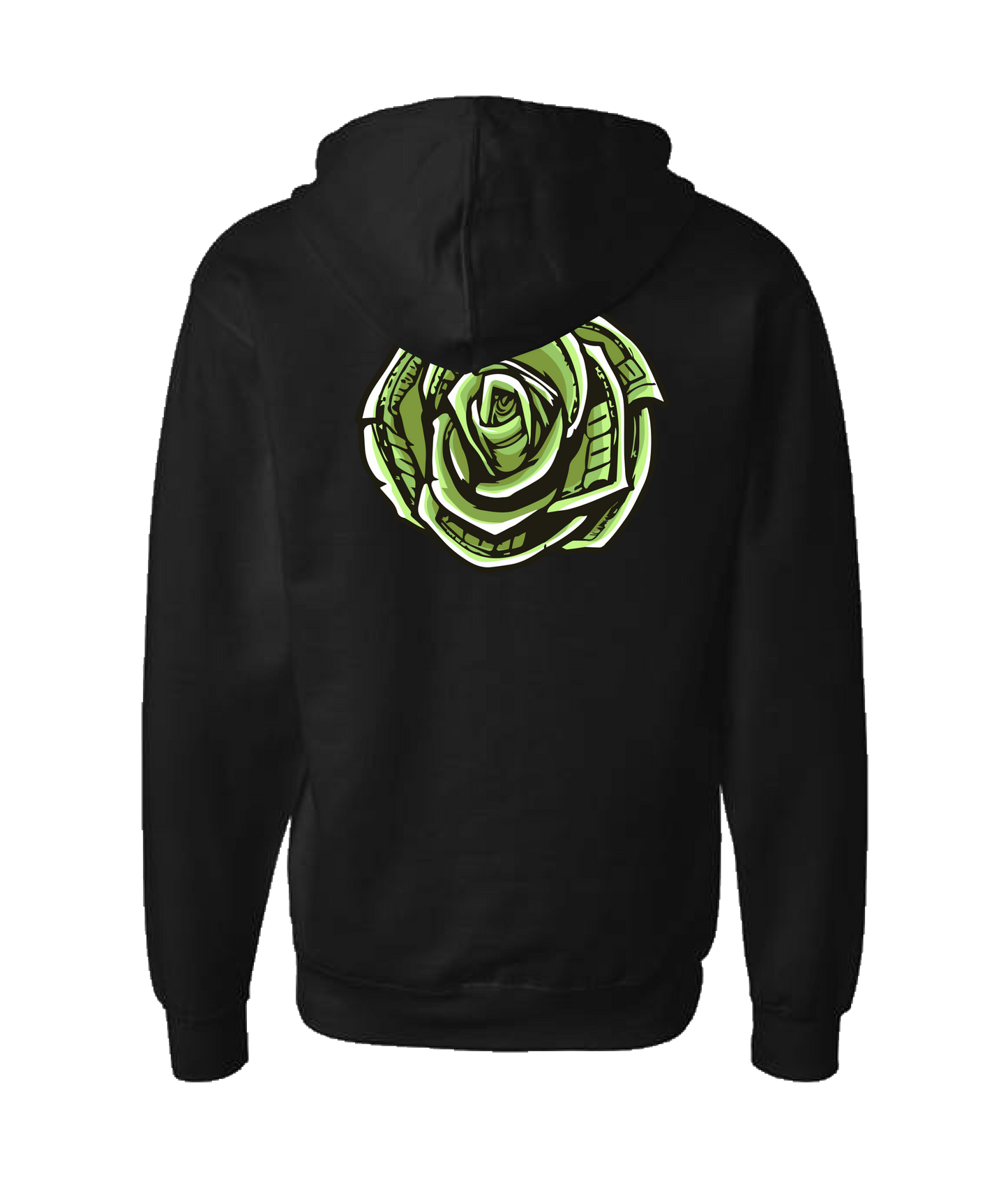 The $ocial Regi$try NC - N$NDO - Black Zip Up Hoodie