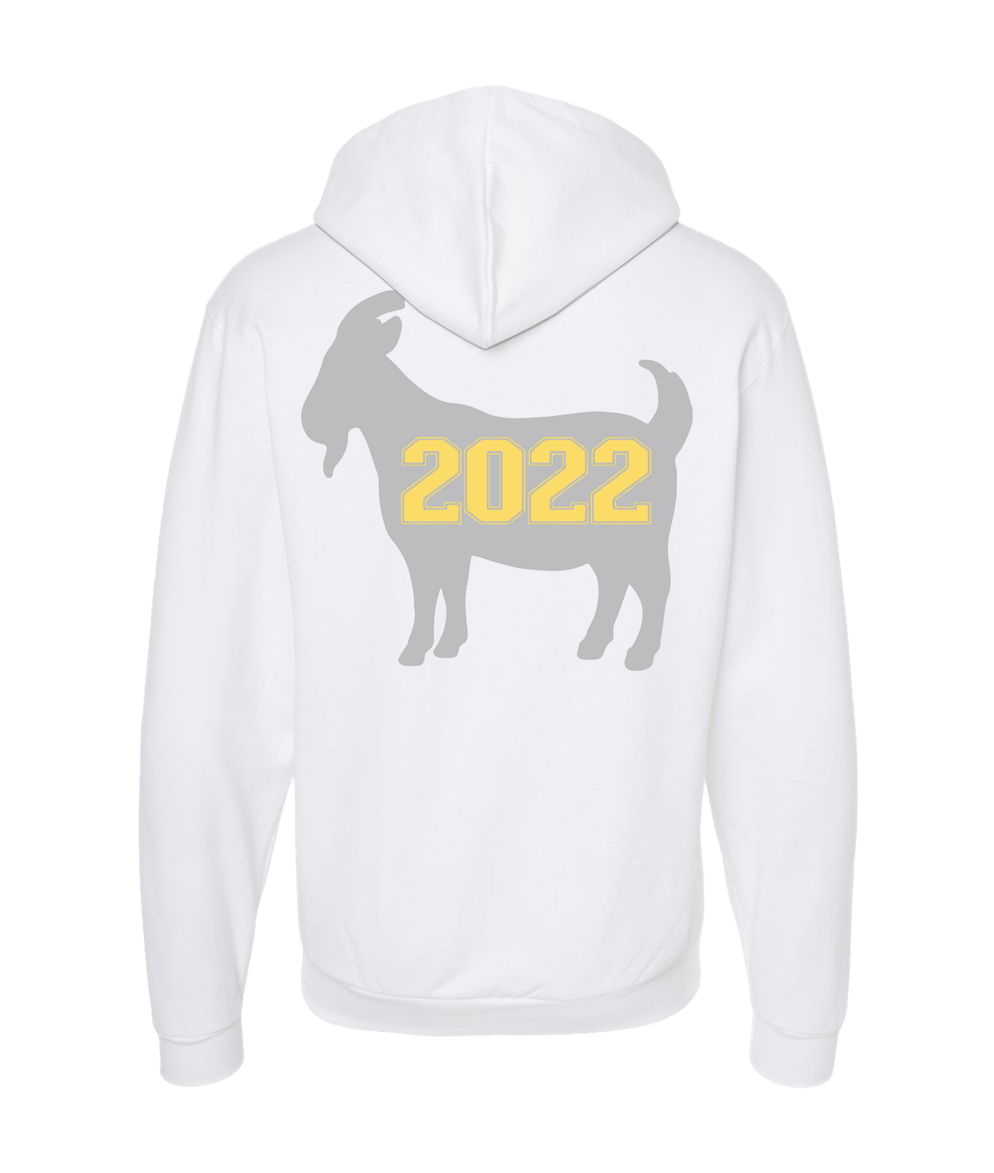 The Sportsocracy - Goat 2022 - White Zip Up Hoodie