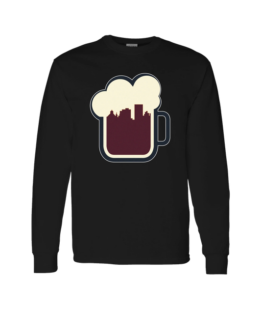 The Sportsocracy - BEER - Black Long Sleeve T