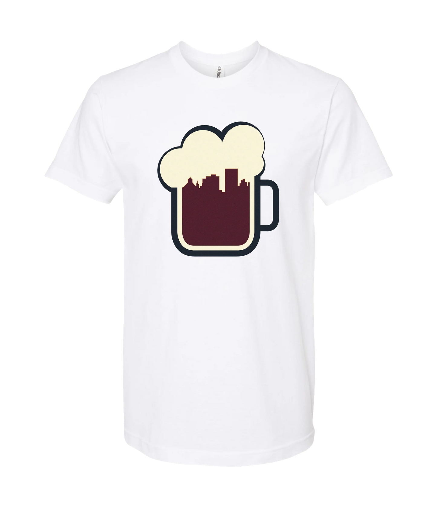 The Sportsocracy - BEER - White T-Shirt