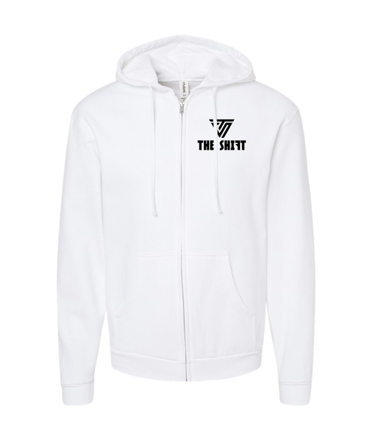TheShift - Be The Shift - White Zip Up Hoodie