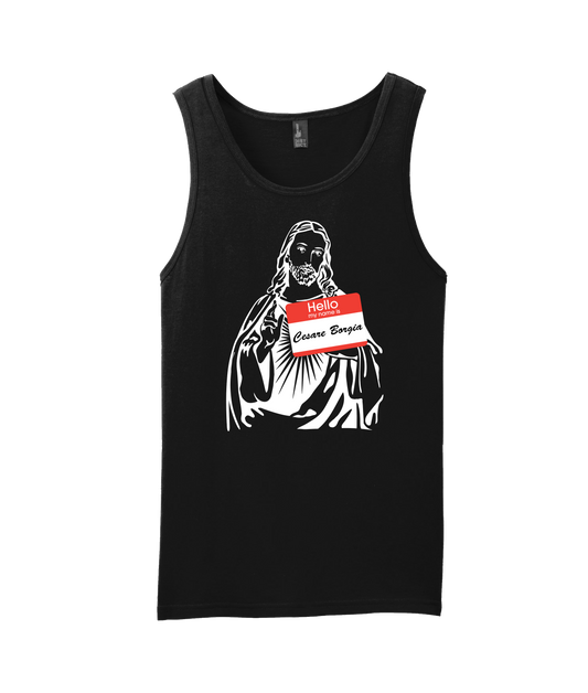 theschirtz - Cesare Borgia - Black Tank Top