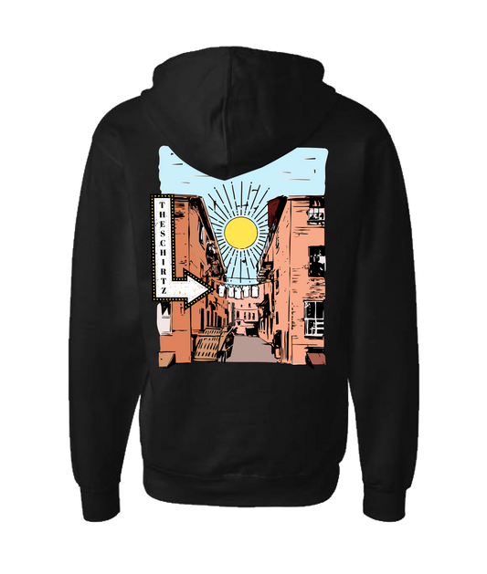 theschirtz - The City - Black Zip Up Hoodie