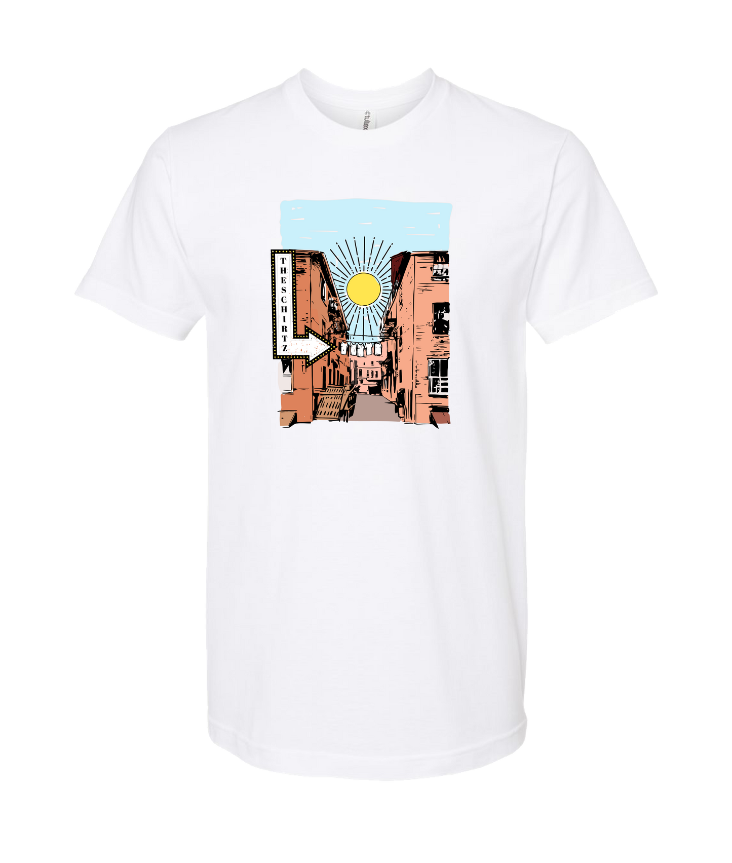 theschirtz - The City - White T-Shirt