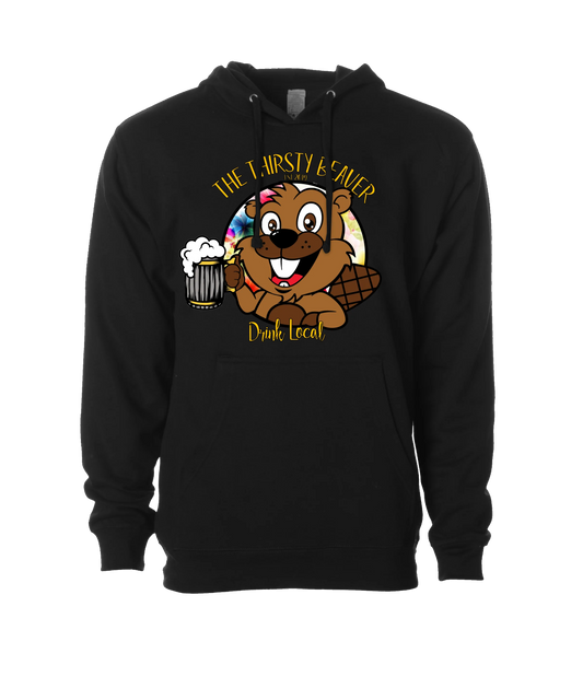 The Thirsty Beaver - Logo 2 - Black Hoodie