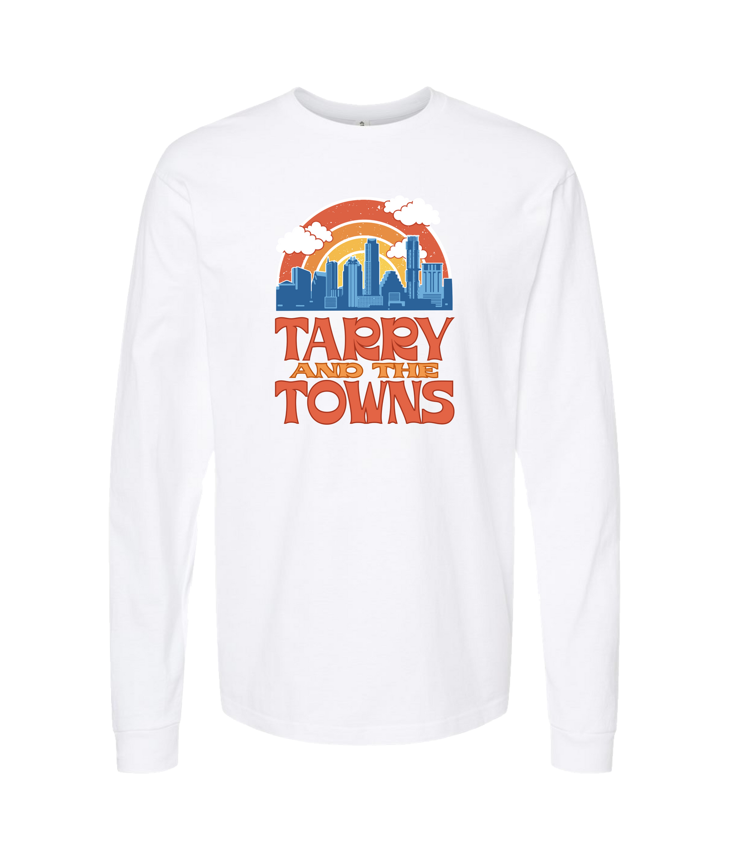 Tarry and the Towns - Cityscape  - White Long Sleeve T