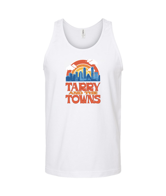 Tarry and the Towns - Cityscape  - White Tank Top
