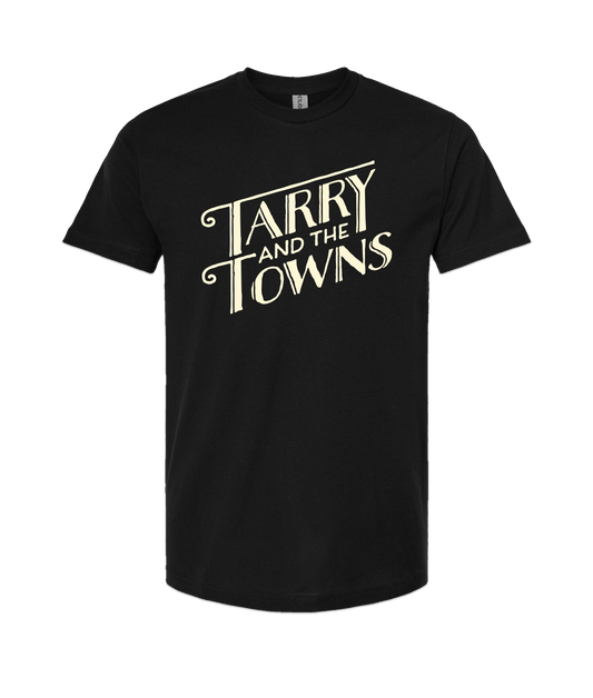 Tarry and the Towns - Logo - Black T Shirt