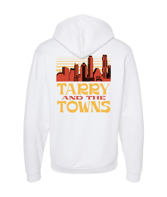 Tarry and the Towns - The 70's - White Zip Up Hoodie