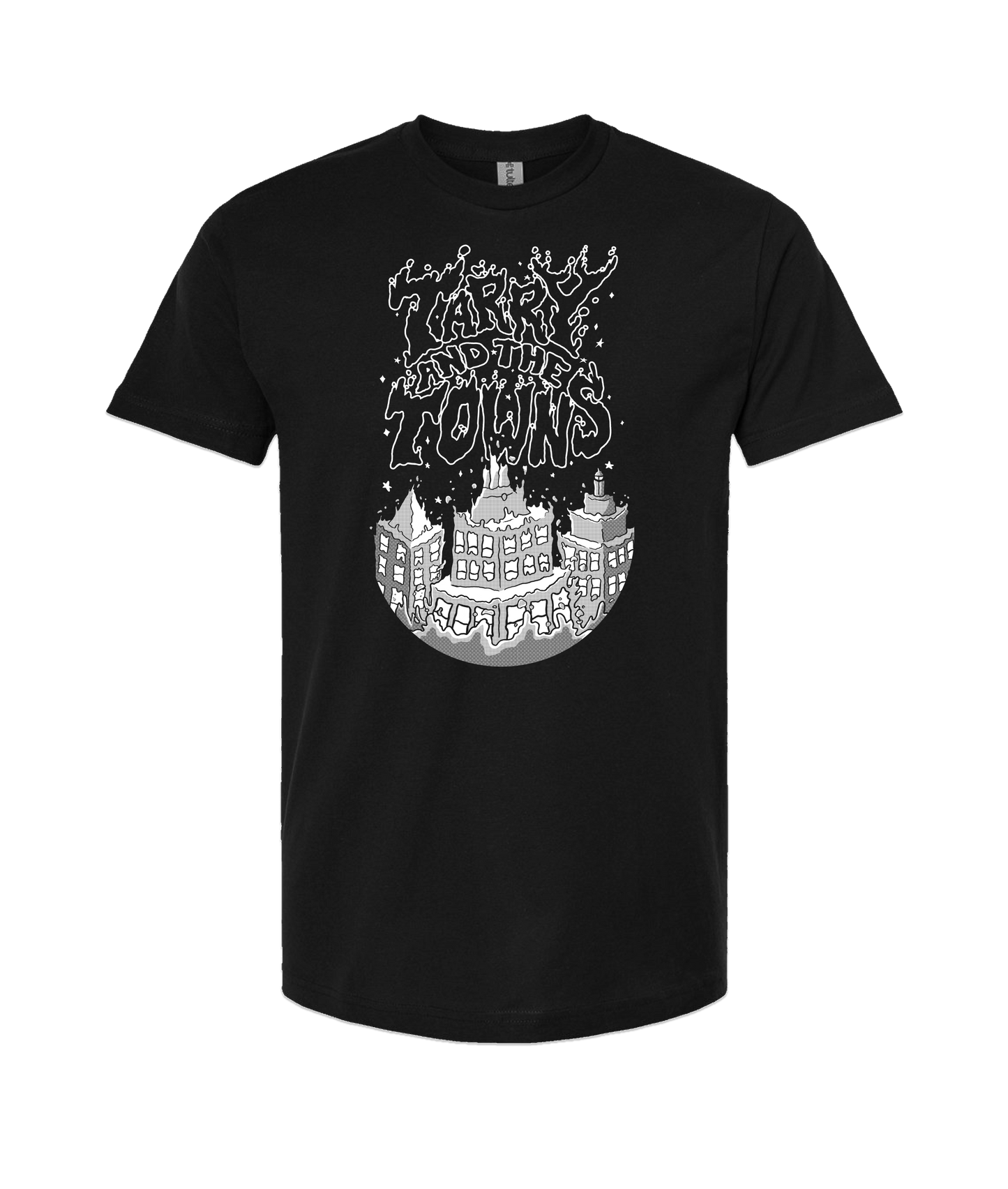 Tarry and the Towns - Inky - Black T-Shirt