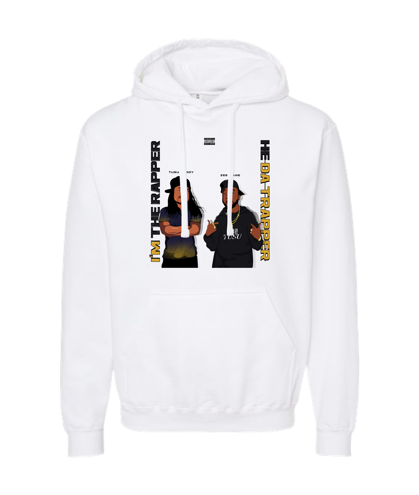 TUSU - Cuddy - White Hoodie