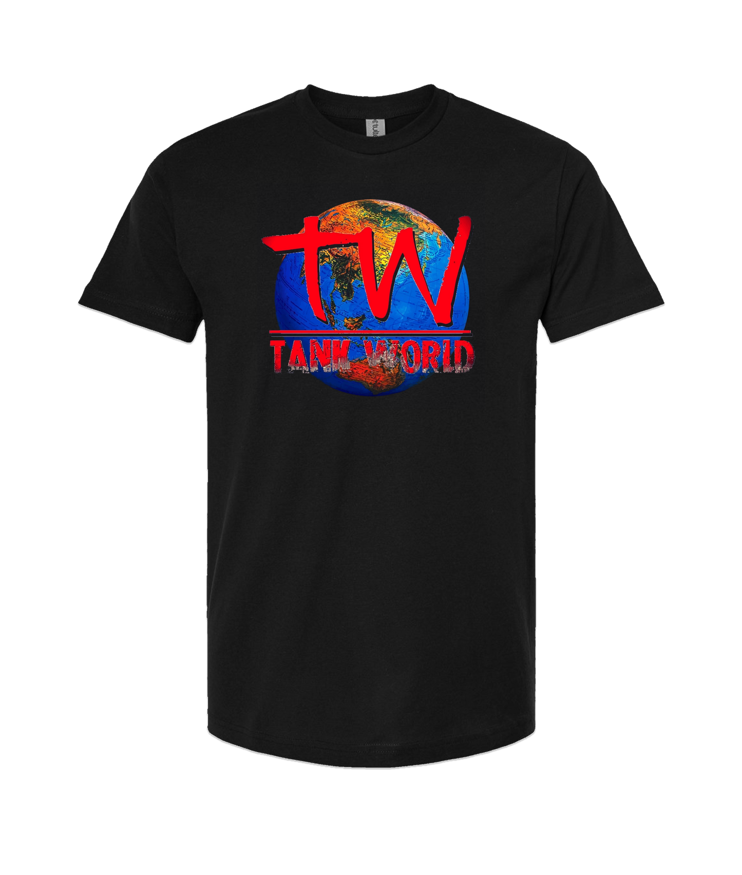 TANK WORLD/TEAMSTERS BOARD - Tank World - Black T-Shirt