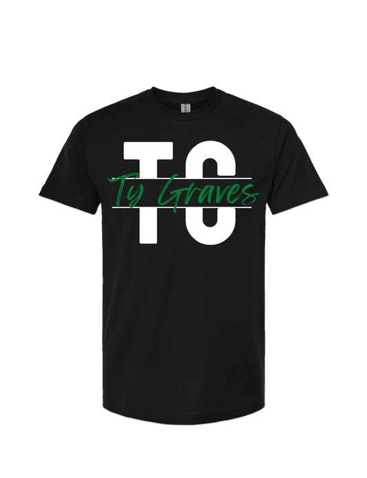 Ty Graves - Logo 2 - Black T Shirt