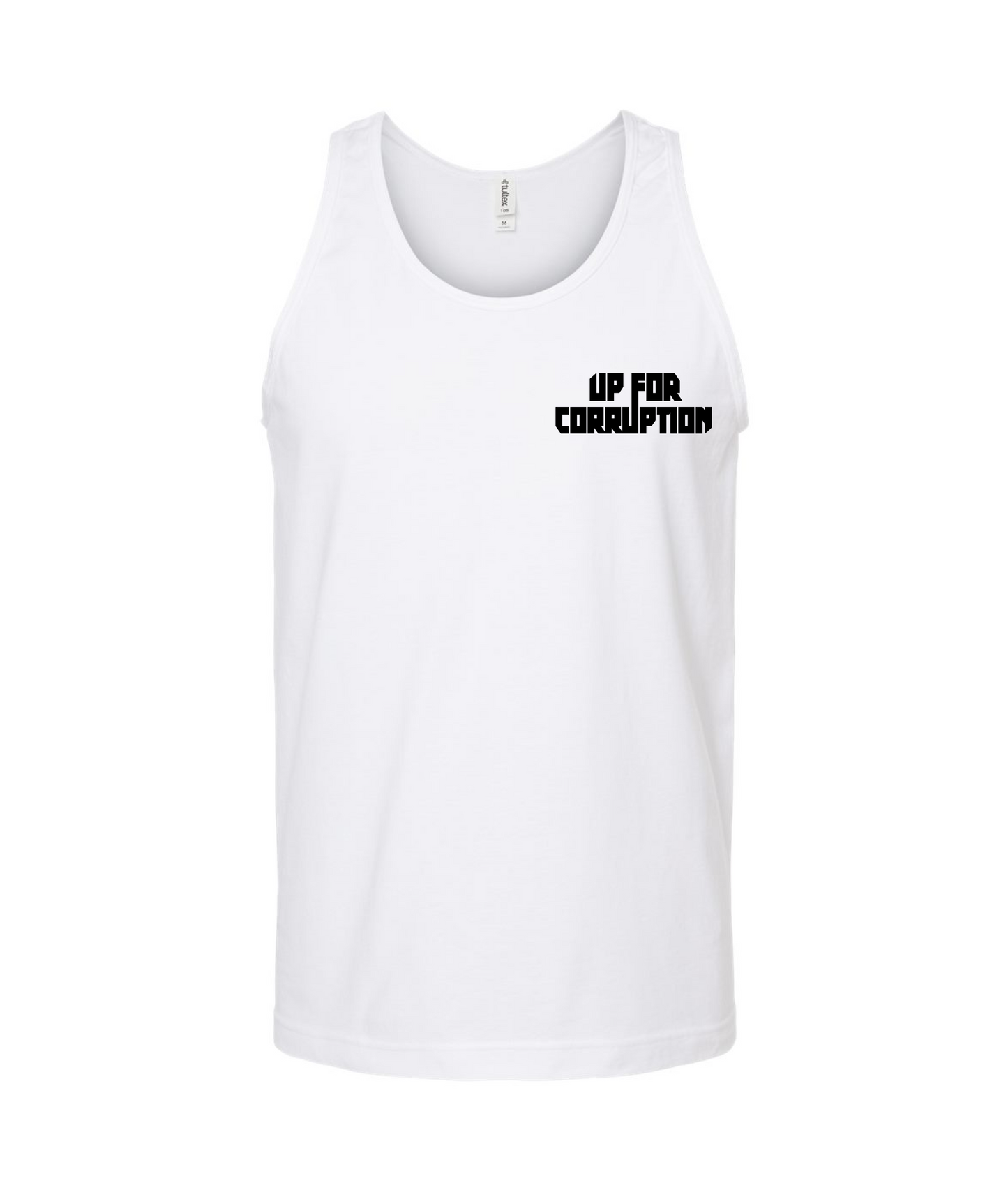 Up For Corruption Merch - U4C - White Tank Top