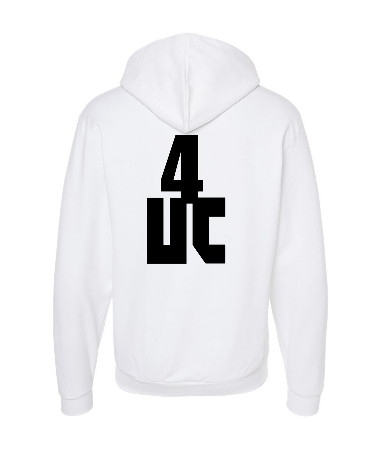 Up For Corruption Merch - U4C - White Zip Up Hoodie