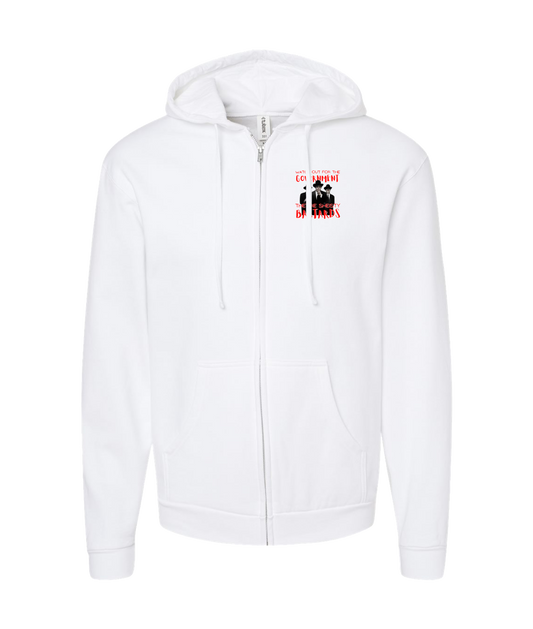 UFO...No! Podcast - Shiesty Goverment Bastards - White Zip Up Hoodie