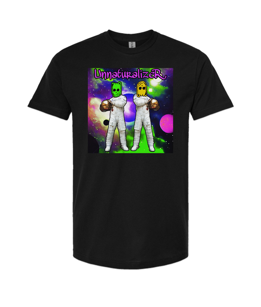 V-UNTRTOP - SPACE ALIENS - Black T-Shirt