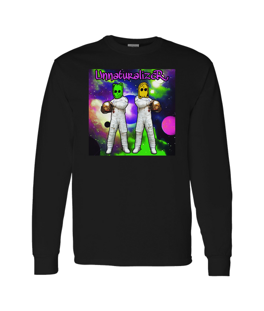 V-UNTRTOP - SPACE ALIENS - Black Long Sleeve T