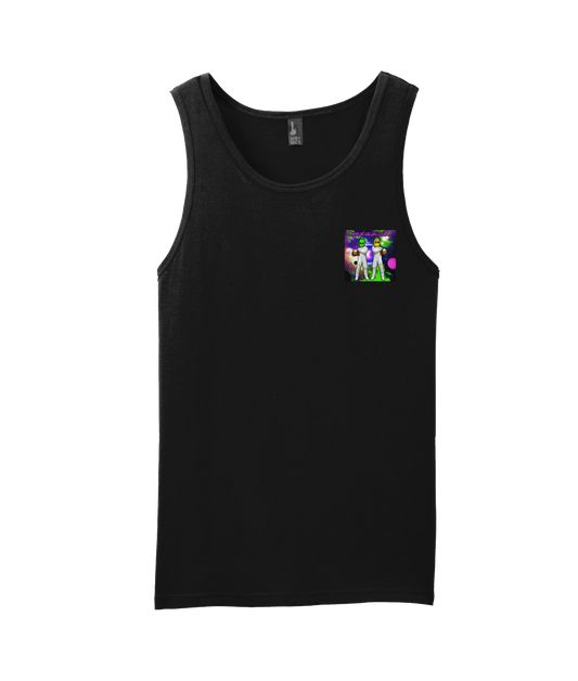V-UNTRTOP - SPACE ALIENS - Black Tank Top