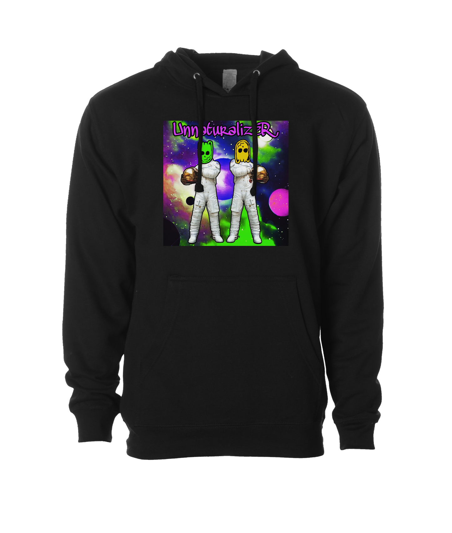 UnnaturalizeR - SPACE ALIENS - Black Hoodie