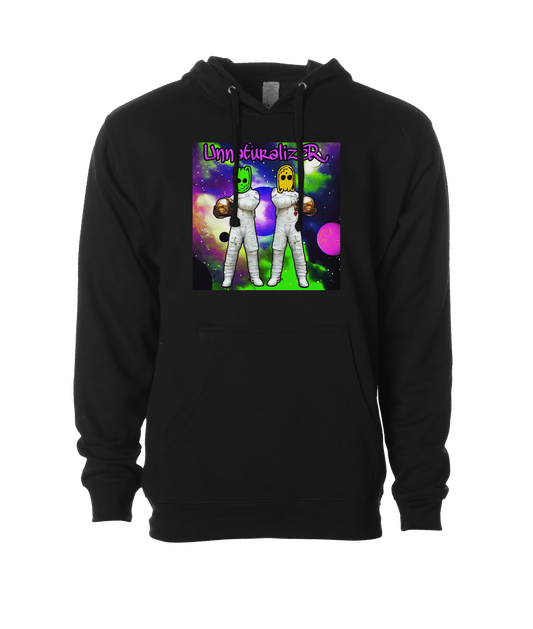 UnnaturalizeR - SPACE ALIENS - Black Hoodie