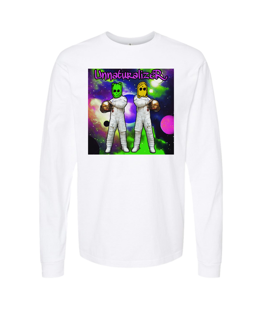 UnnaturalizeR - SPACE ALIENS - White Long Sleeve T