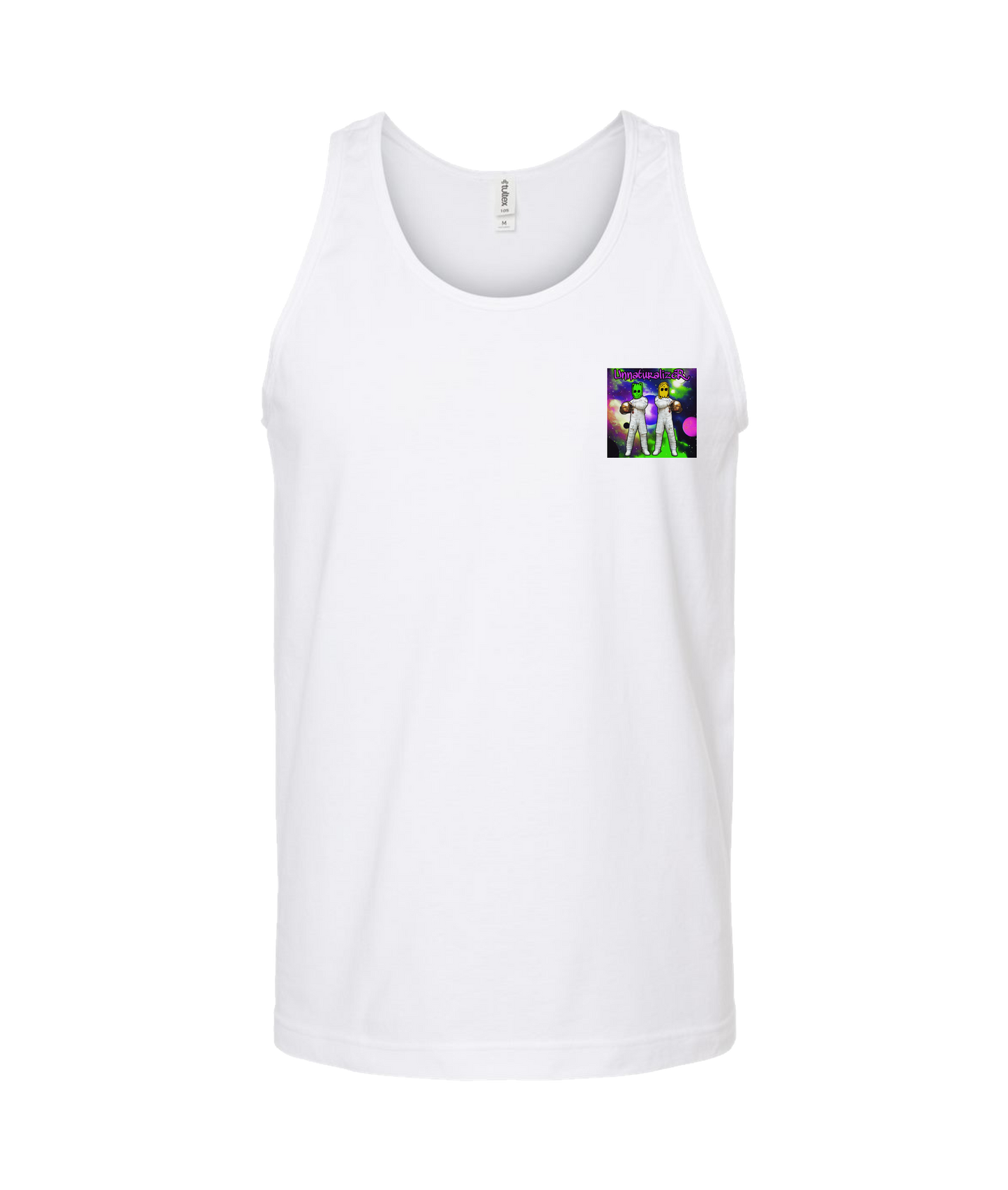 UnnaturalizeR - SPACE ALIENS - White Tank Top