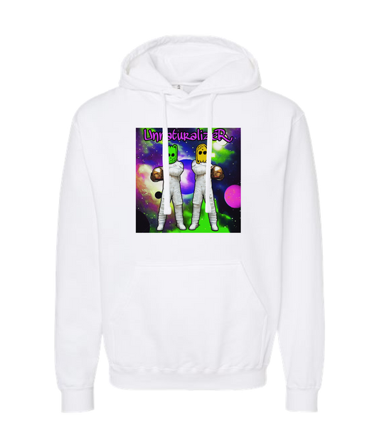 V-UNTRTOP - SPACE ALIENS - White Hoodie