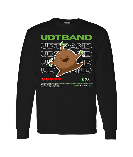 Under The Deku Tree - DESIGN 1 - Black Long Sleeve T