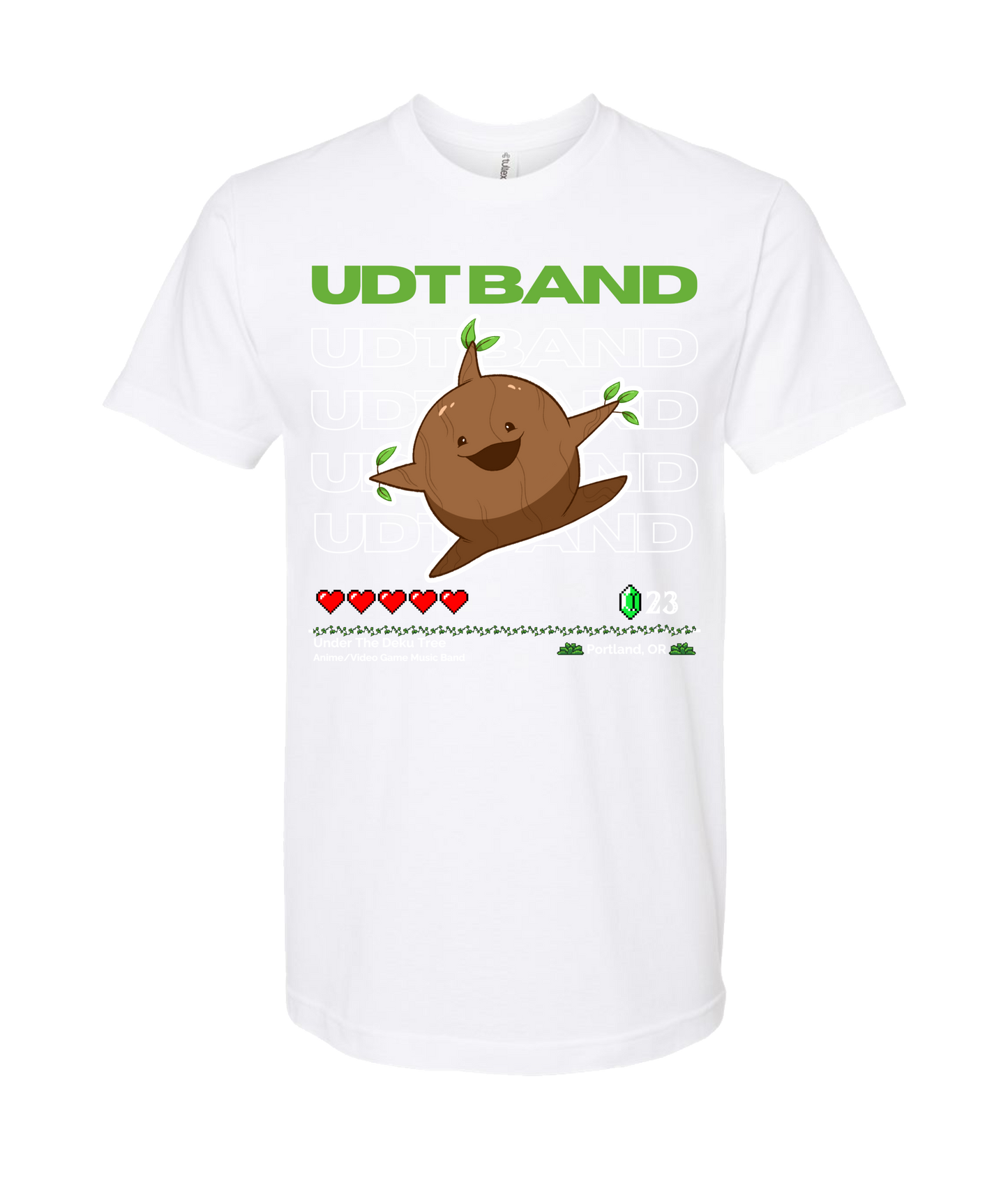 Under The Deku Tree - DESIGN 1 - White T Shirt