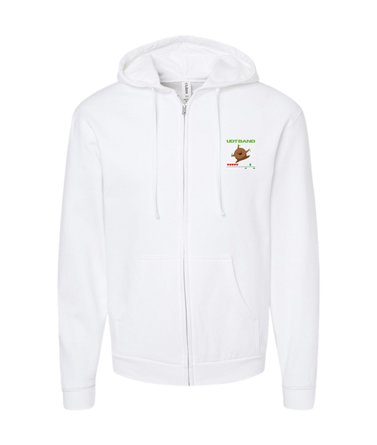 Under The Deku Tree - DESIGN 1 - White Zip Up Hoodie