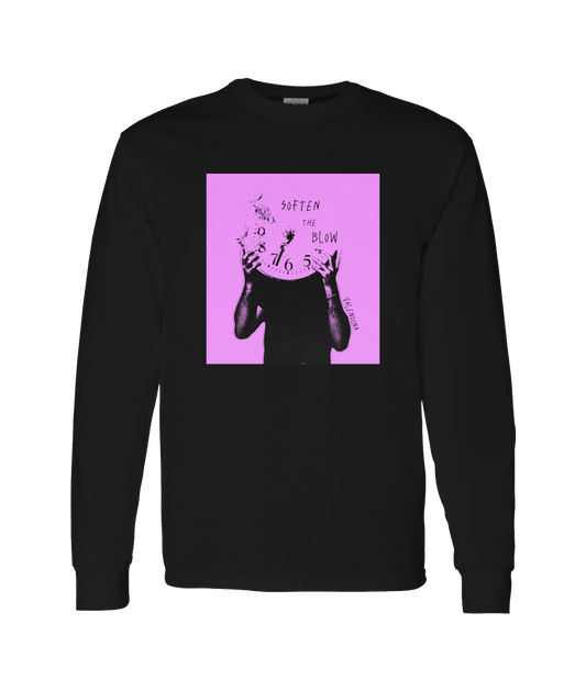 V-VALENTOP - SOFTEN THE BLOW - Black Long Sleeve T