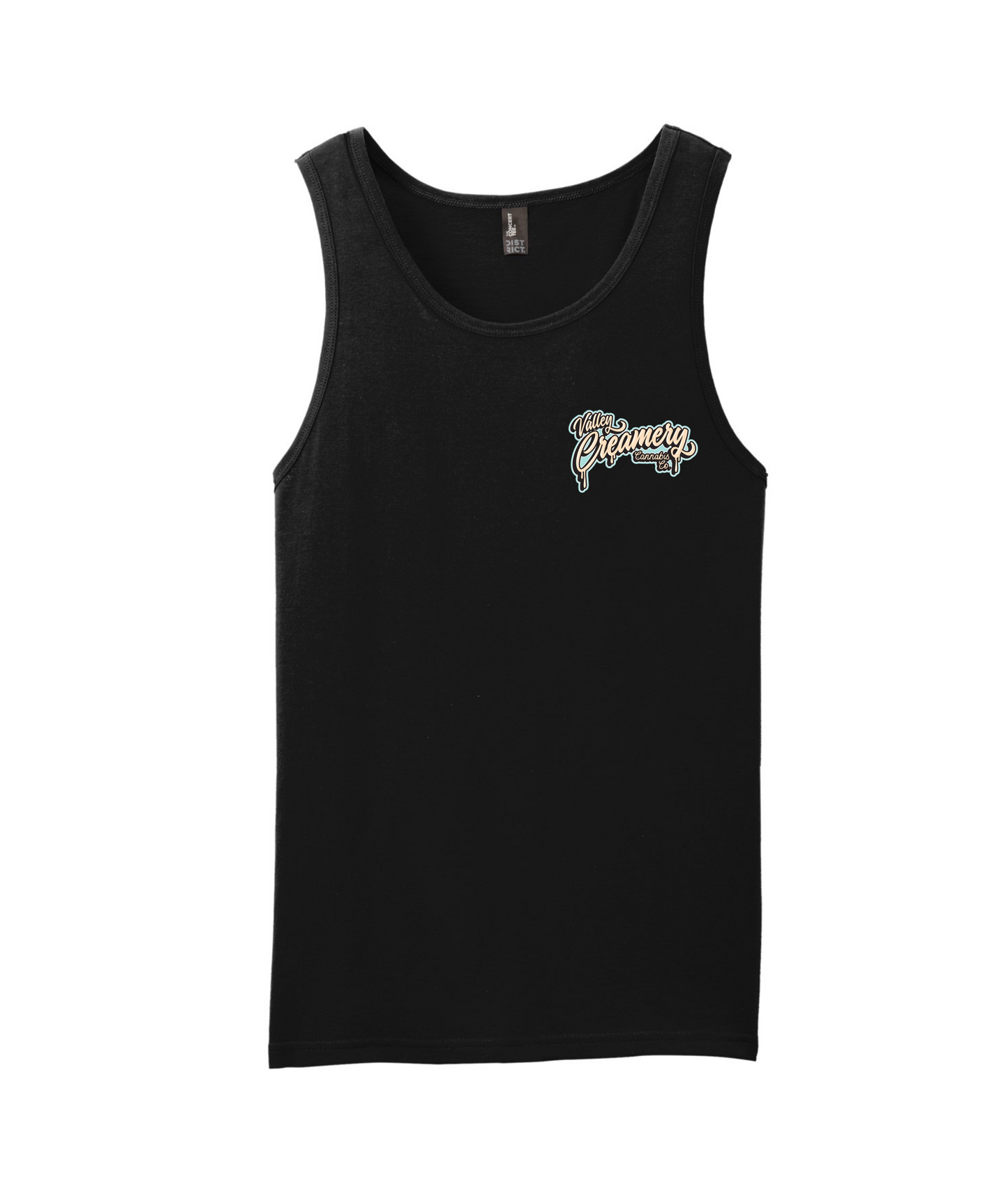 Valley Creamery Cannabis Co. - CREAMERY TRUCK - BLUE - Black Tank Top