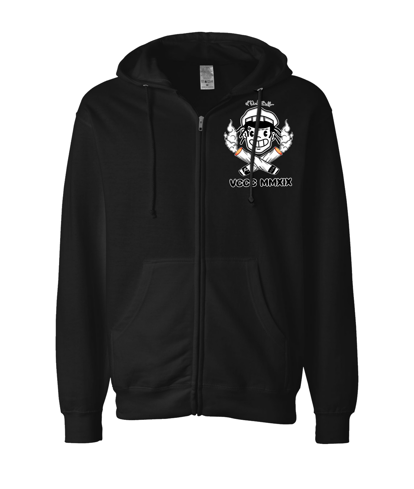 Valley Creamery Cannabis Co. - Pablitos - Black Zip Up Hoodie