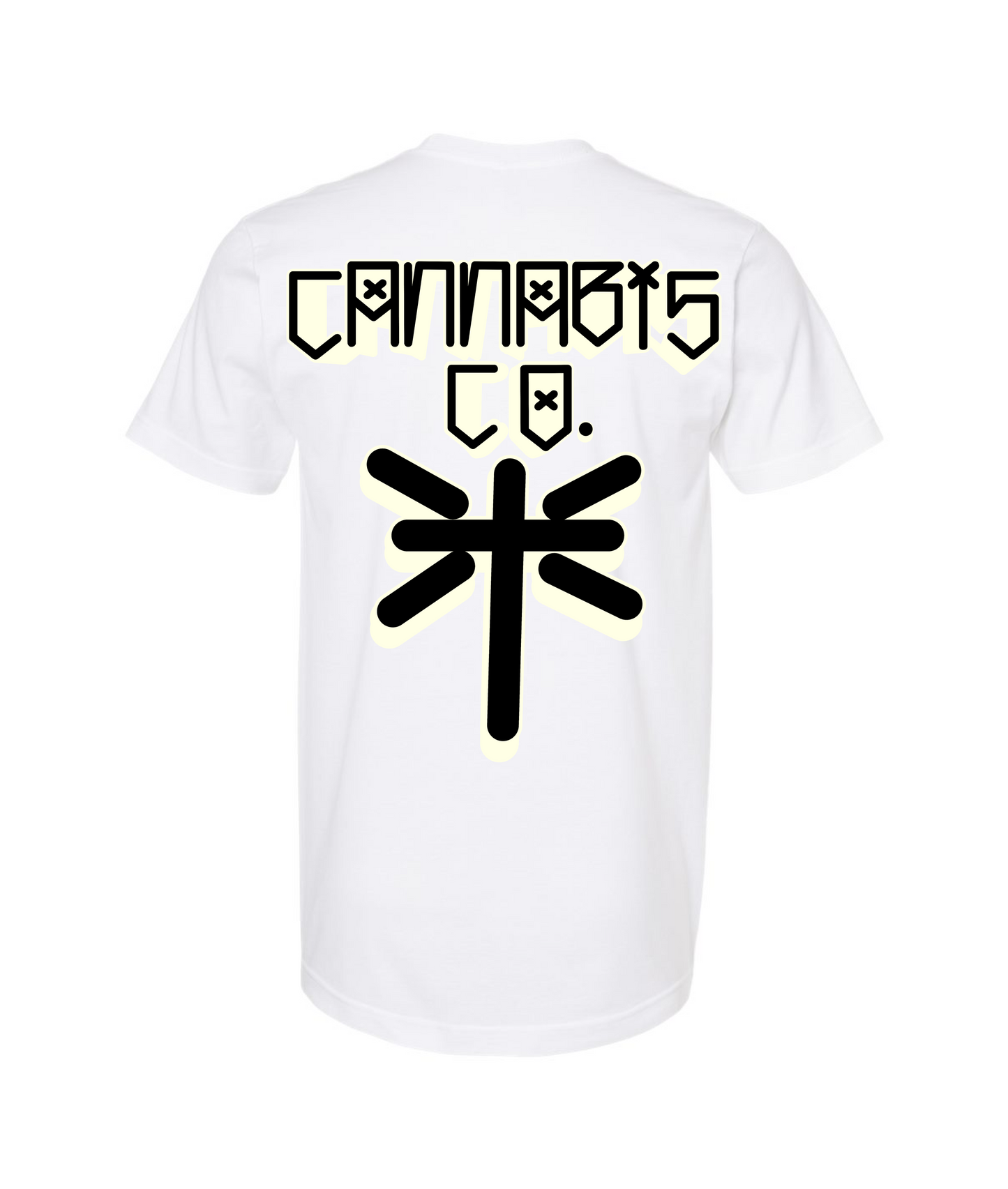 Valley Creamery Cannabis Co. - Fire In Fire Out Capsule - White T-Shirt