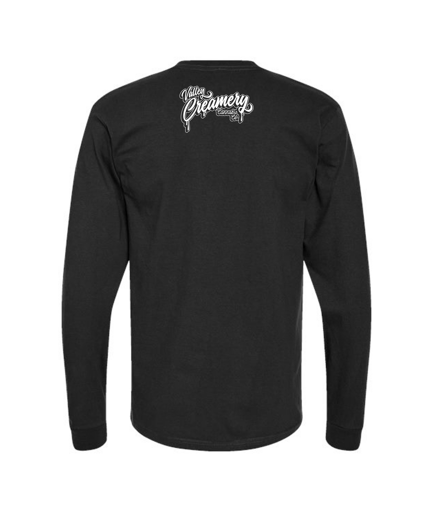 Valley Creamery Cannabis Co. - Pablo Pacho - Black Long Sleeve T