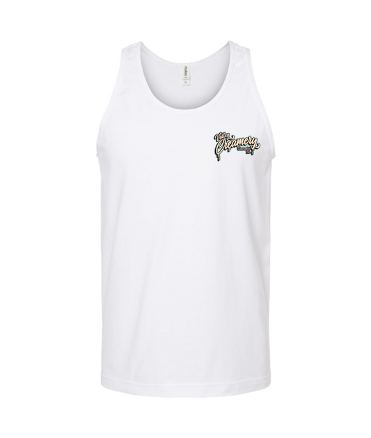 Valley Creamery Cannabis Co. - CREAMERY TRUCK - BLUE - White Tank Top