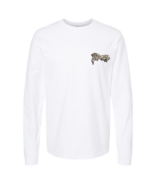 Valley Creamery Cannabis Co. - CREAMERY TRUCK  - White Long Sleeve T