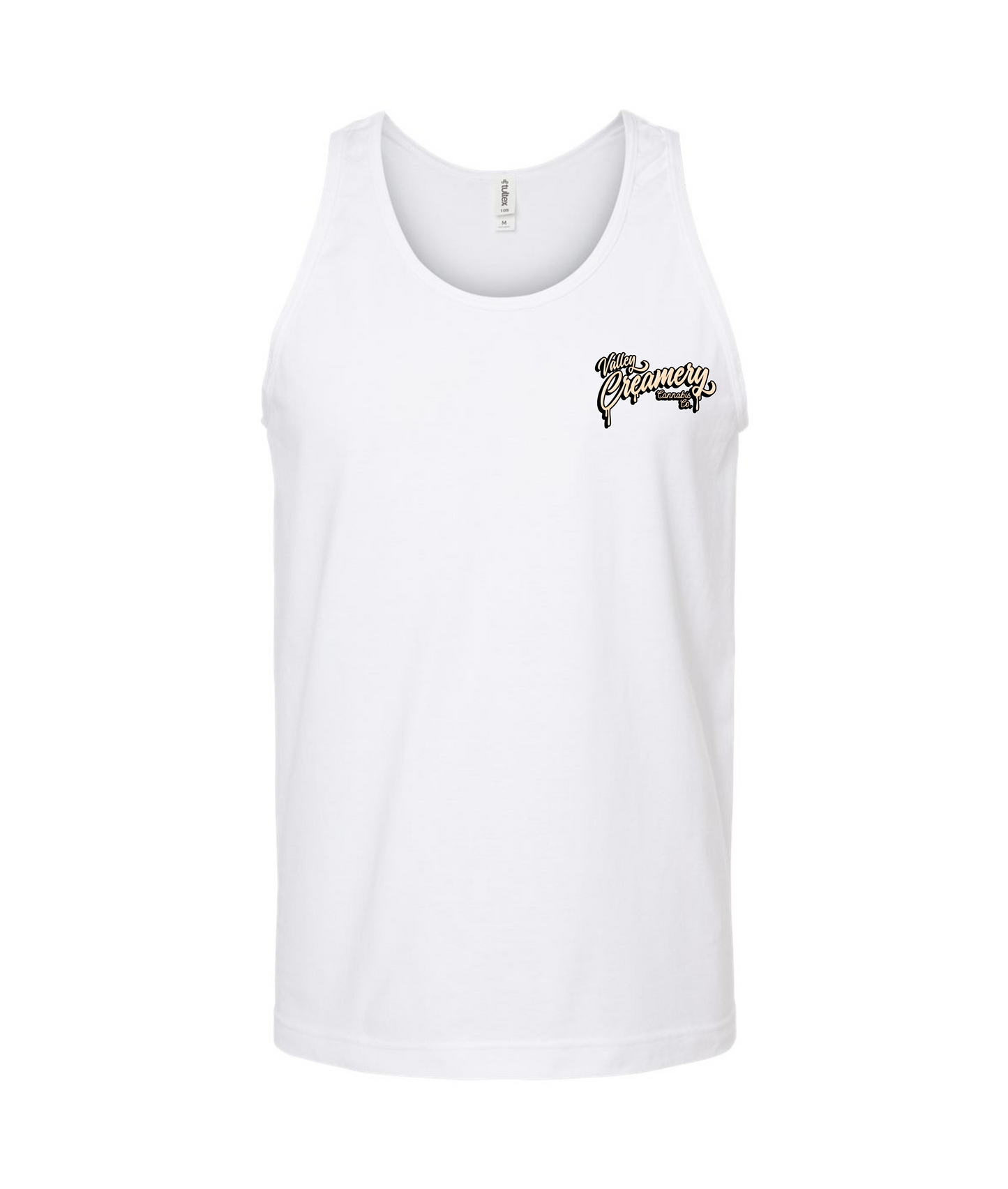 Valley Creamery Cannabis Co. - CREAMERY TRUCK  - White Tank Top