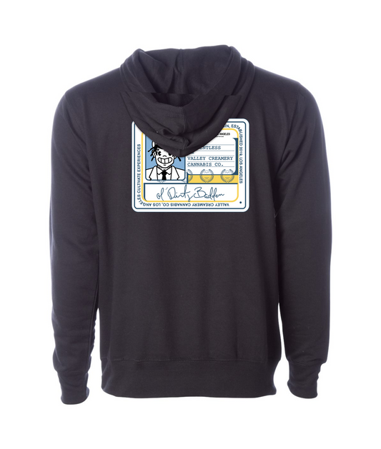 Valley Creamery Cannabis Co. - OL’ Dirty Badder - Black Hoodie