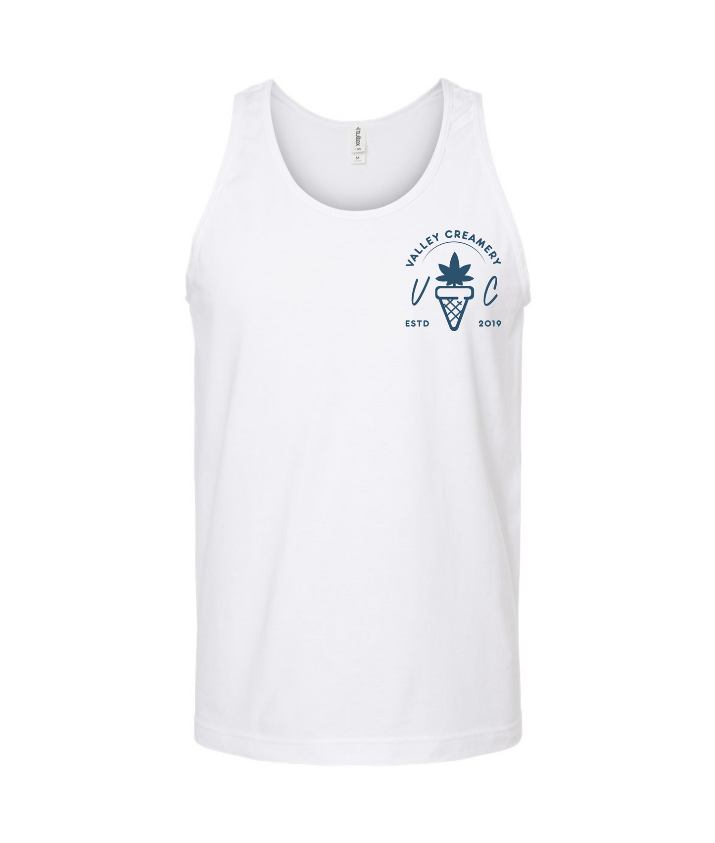 Valley Creamery Cannabis Co. - OL’ Dirty Badder - White Tank Top