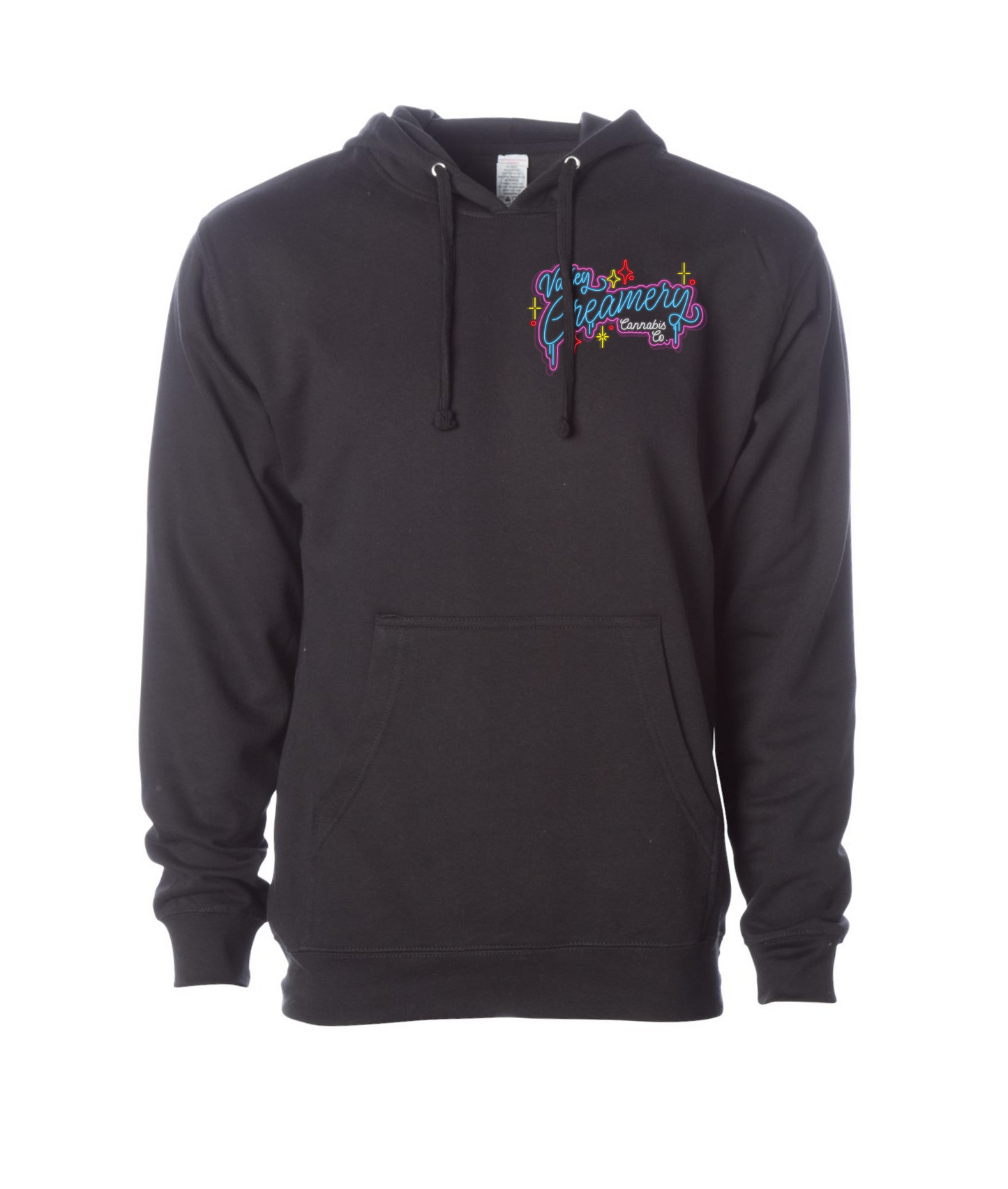 Valley Creamery Cannabis Co. - Circus Milk - Black Hoodie