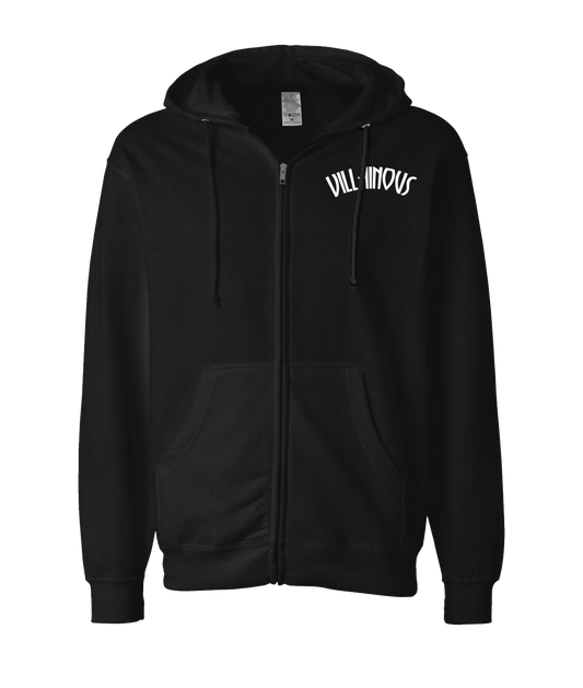 Villainous - Him Reaper - Black Zip Up Hoodie