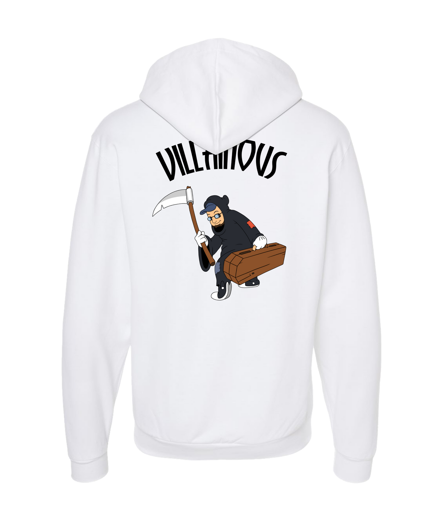 Villainous - Villainous - White Zip Up Hoodie