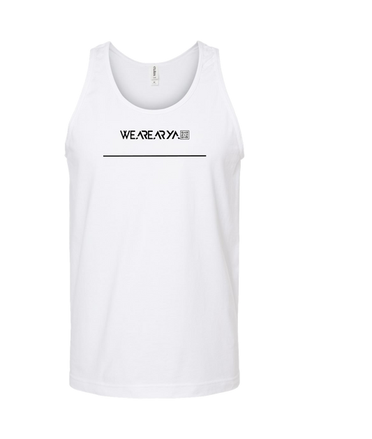 We Are Arya - Write Your Own - White Tank Top